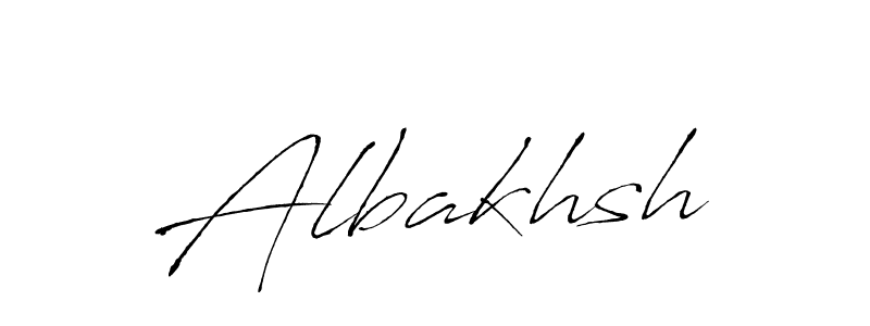 How to make Albakhsh name signature. Use Antro_Vectra style for creating short signs online. This is the latest handwritten sign. Albakhsh signature style 6 images and pictures png