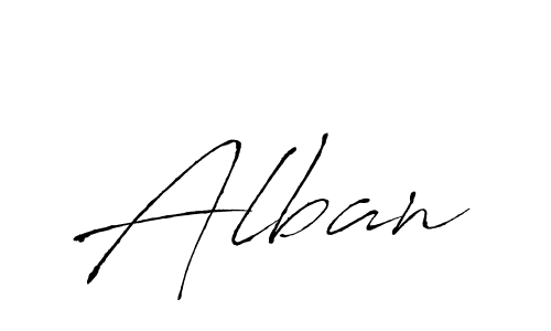 Best and Professional Signature Style for Alban. Antro_Vectra Best Signature Style Collection. Alban signature style 6 images and pictures png