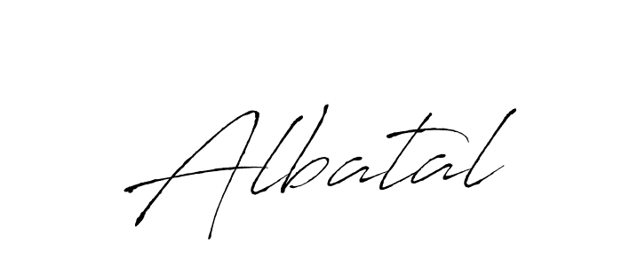 Make a beautiful signature design for name Albatal. With this signature (Antro_Vectra) style, you can create a handwritten signature for free. Albatal signature style 6 images and pictures png