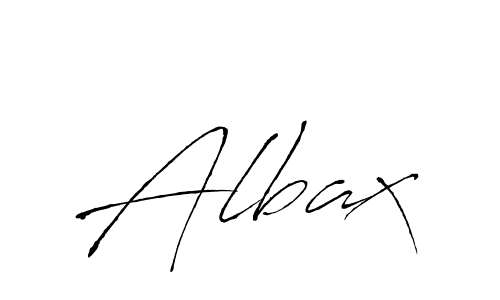 Albax stylish signature style. Best Handwritten Sign (Antro_Vectra) for my name. Handwritten Signature Collection Ideas for my name Albax. Albax signature style 6 images and pictures png