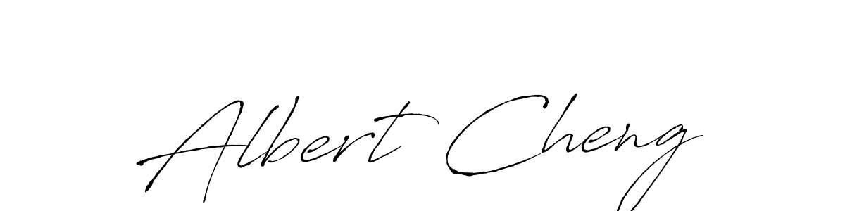 Albert Cheng stylish signature style. Best Handwritten Sign (Antro_Vectra) for my name. Handwritten Signature Collection Ideas for my name Albert Cheng. Albert Cheng signature style 6 images and pictures png