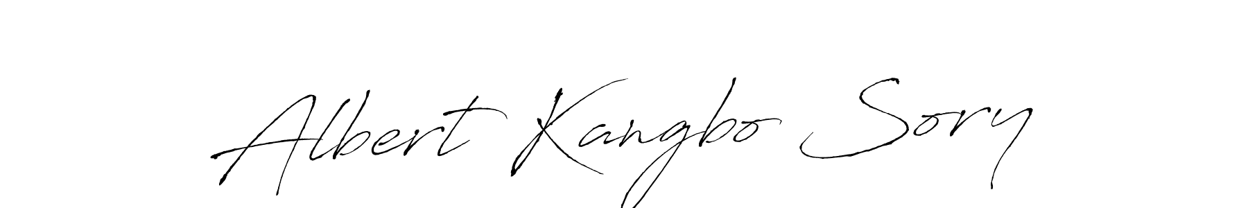 Use a signature maker to create a handwritten signature online. With this signature software, you can design (Antro_Vectra) your own signature for name Albert Kangbo Sory. Albert Kangbo Sory signature style 6 images and pictures png