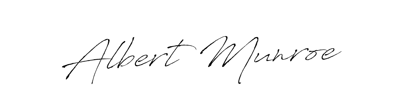 Once you've used our free online signature maker to create your best signature Antro_Vectra style, it's time to enjoy all of the benefits that Albert Munroe name signing documents. Albert Munroe signature style 6 images and pictures png