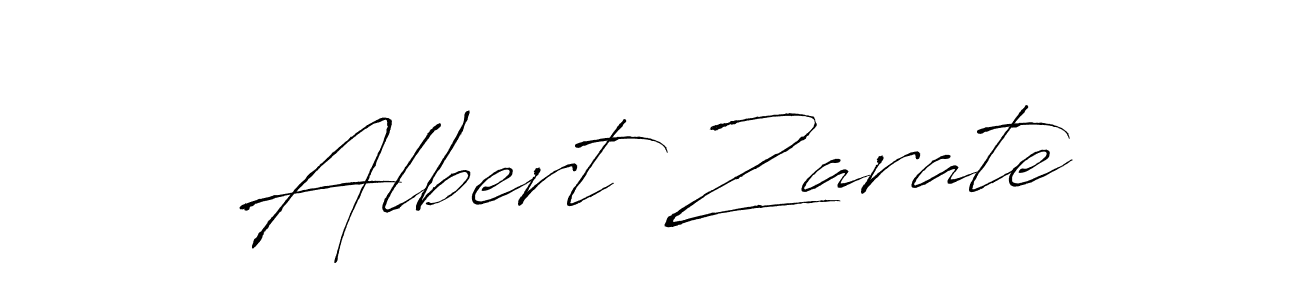 Create a beautiful signature design for name Albert Zarate. With this signature (Antro_Vectra) fonts, you can make a handwritten signature for free. Albert Zarate signature style 6 images and pictures png