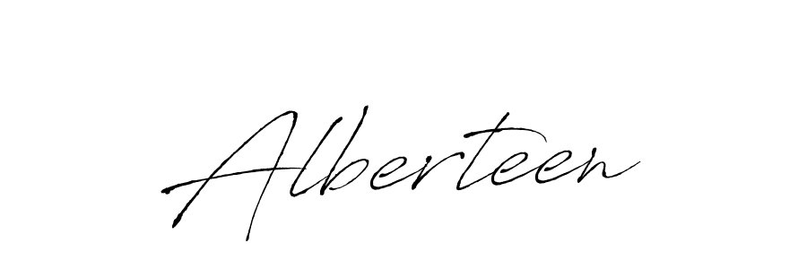How to make Alberteen signature? Antro_Vectra is a professional autograph style. Create handwritten signature for Alberteen name. Alberteen signature style 6 images and pictures png