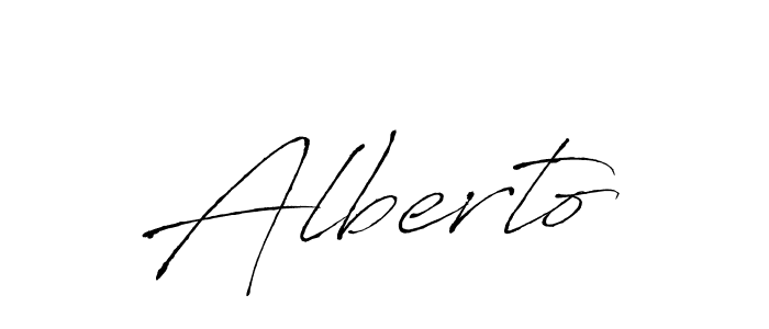 You should practise on your own different ways (Antro_Vectra) to write your name (Alberto) in signature. don't let someone else do it for you. Alberto signature style 6 images and pictures png