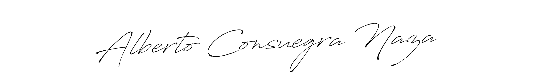 Antro_Vectra is a professional signature style that is perfect for those who want to add a touch of class to their signature. It is also a great choice for those who want to make their signature more unique. Get Alberto Consuegra Naza name to fancy signature for free. Alberto Consuegra Naza signature style 6 images and pictures png