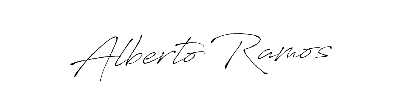 Make a beautiful signature design for name Alberto Ramos. Use this online signature maker to create a handwritten signature for free. Alberto Ramos signature style 6 images and pictures png