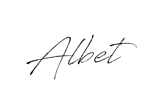 Create a beautiful signature design for name Albet. With this signature (Antro_Vectra) fonts, you can make a handwritten signature for free. Albet signature style 6 images and pictures png