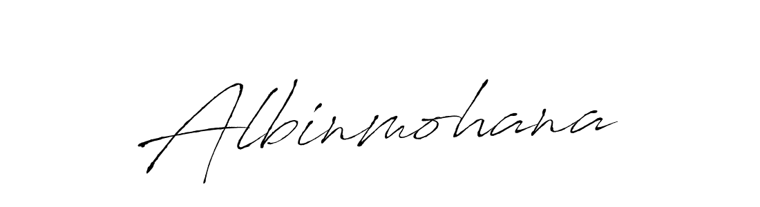 Make a beautiful signature design for name Albinmohana. Use this online signature maker to create a handwritten signature for free. Albinmohana signature style 6 images and pictures png