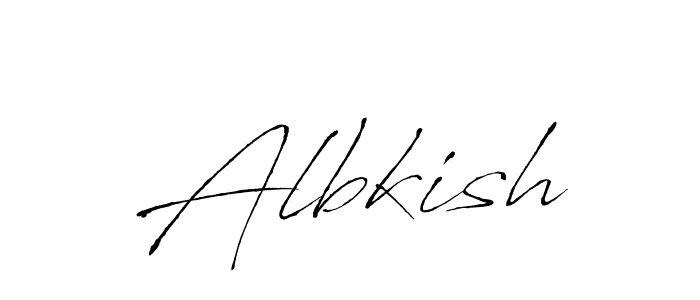 Create a beautiful signature design for name Albkish. With this signature (Antro_Vectra) fonts, you can make a handwritten signature for free. Albkish signature style 6 images and pictures png