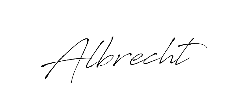 Albrecht stylish signature style. Best Handwritten Sign (Antro_Vectra) for my name. Handwritten Signature Collection Ideas for my name Albrecht. Albrecht signature style 6 images and pictures png