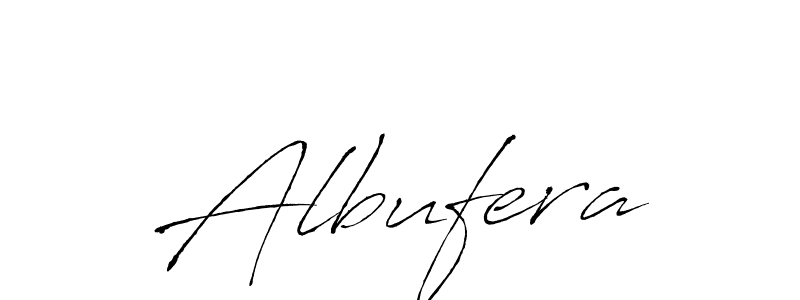 How to make Albufera name signature. Use Antro_Vectra style for creating short signs online. This is the latest handwritten sign. Albufera signature style 6 images and pictures png