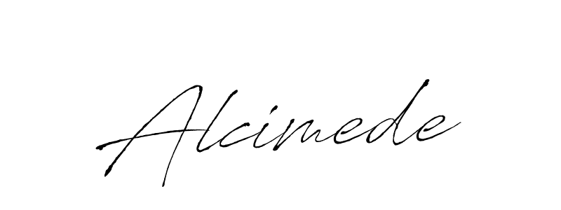 Antro_Vectra is a professional signature style that is perfect for those who want to add a touch of class to their signature. It is also a great choice for those who want to make their signature more unique. Get Alcimede name to fancy signature for free. Alcimede signature style 6 images and pictures png
