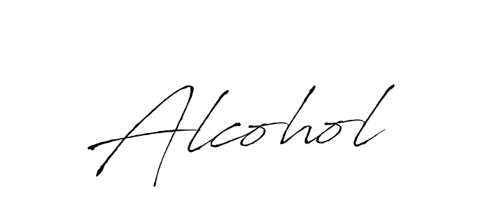 How to Draw Alcohol signature style? Antro_Vectra is a latest design signature styles for name Alcohol. Alcohol signature style 6 images and pictures png