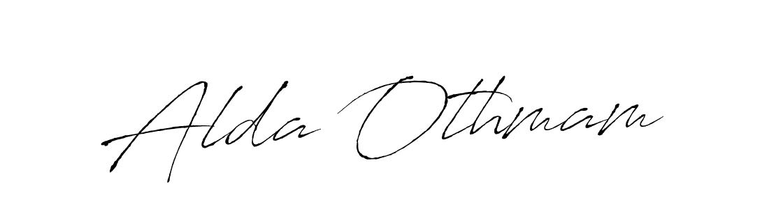 Similarly Antro_Vectra is the best handwritten signature design. Signature creator online .You can use it as an online autograph creator for name Alda Othmam. Alda Othmam signature style 6 images and pictures png