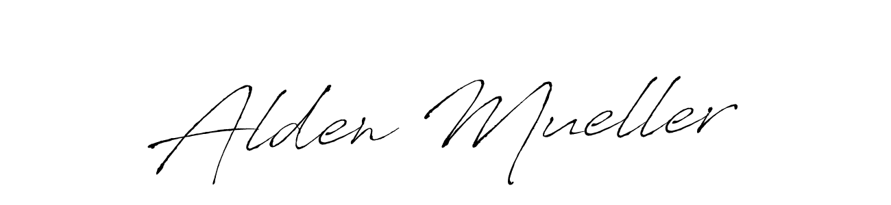 Antro_Vectra is a professional signature style that is perfect for those who want to add a touch of class to their signature. It is also a great choice for those who want to make their signature more unique. Get Alden Mueller name to fancy signature for free. Alden Mueller signature style 6 images and pictures png