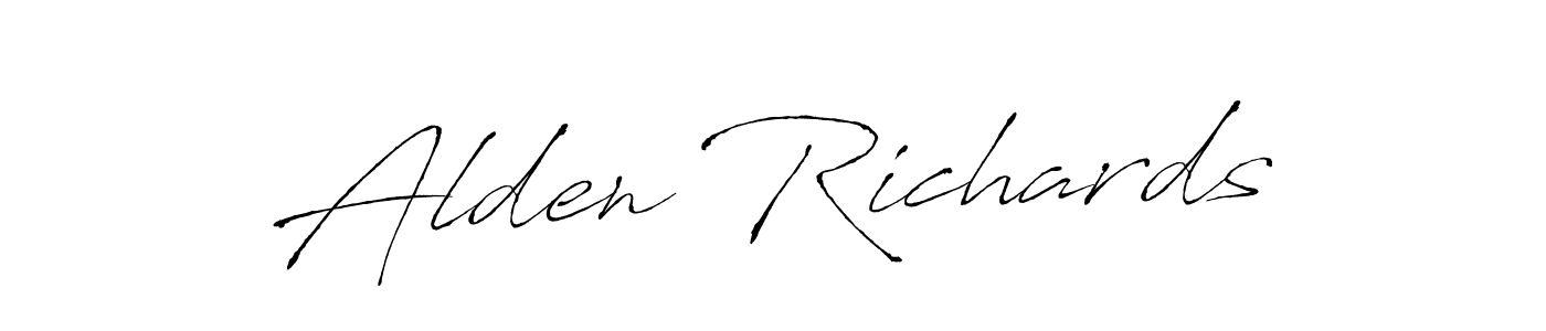 Create a beautiful signature design for name Alden Richards. With this signature (Antro_Vectra) fonts, you can make a handwritten signature for free. Alden Richards signature style 6 images and pictures png