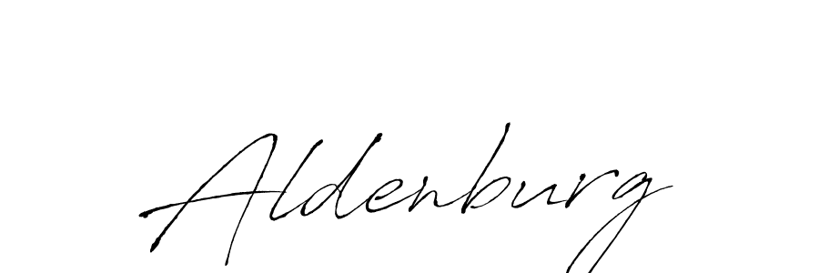 Aldenburg stylish signature style. Best Handwritten Sign (Antro_Vectra) for my name. Handwritten Signature Collection Ideas for my name Aldenburg. Aldenburg signature style 6 images and pictures png