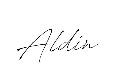 You should practise on your own different ways (Antro_Vectra) to write your name (Aldin) in signature. don't let someone else do it for you. Aldin signature style 6 images and pictures png