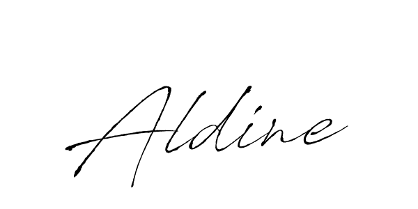 You should practise on your own different ways (Antro_Vectra) to write your name (Aldine) in signature. don't let someone else do it for you. Aldine signature style 6 images and pictures png