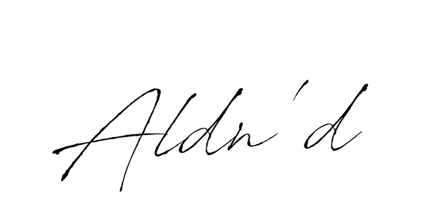 This is the best signature style for the Aldn'd name. Also you like these signature font (Antro_Vectra). Mix name signature. Aldn'd signature style 6 images and pictures png