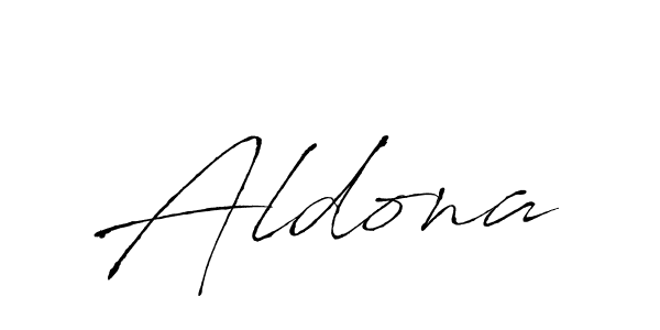 Design your own signature with our free online signature maker. With this signature software, you can create a handwritten (Antro_Vectra) signature for name Aldona. Aldona signature style 6 images and pictures png