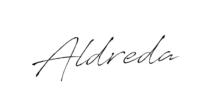 Aldreda stylish signature style. Best Handwritten Sign (Antro_Vectra) for my name. Handwritten Signature Collection Ideas for my name Aldreda. Aldreda signature style 6 images and pictures png