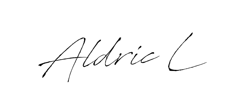 Also we have Aldric L name is the best signature style. Create professional handwritten signature collection using Antro_Vectra autograph style. Aldric L signature style 6 images and pictures png