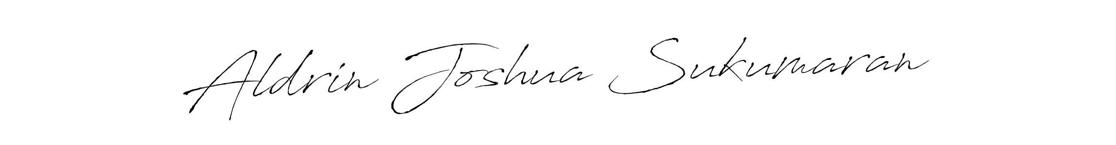 Design your own signature with our free online signature maker. With this signature software, you can create a handwritten (Antro_Vectra) signature for name Aldrin Joshua Sukumaran. Aldrin Joshua Sukumaran signature style 6 images and pictures png