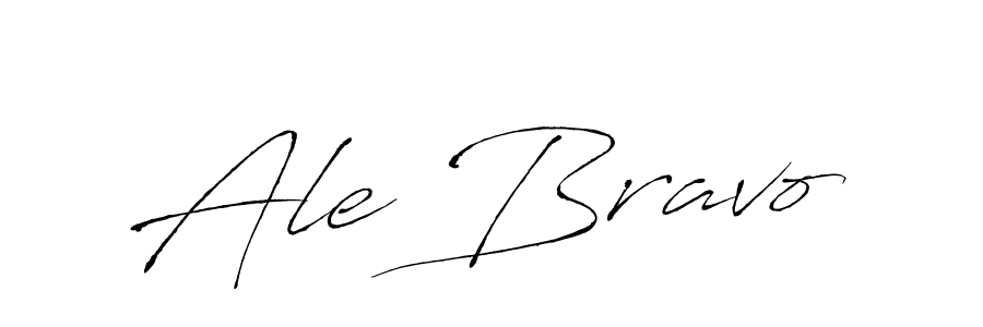 Create a beautiful signature design for name Ale Bravo. With this signature (Antro_Vectra) fonts, you can make a handwritten signature for free. Ale Bravo signature style 6 images and pictures png