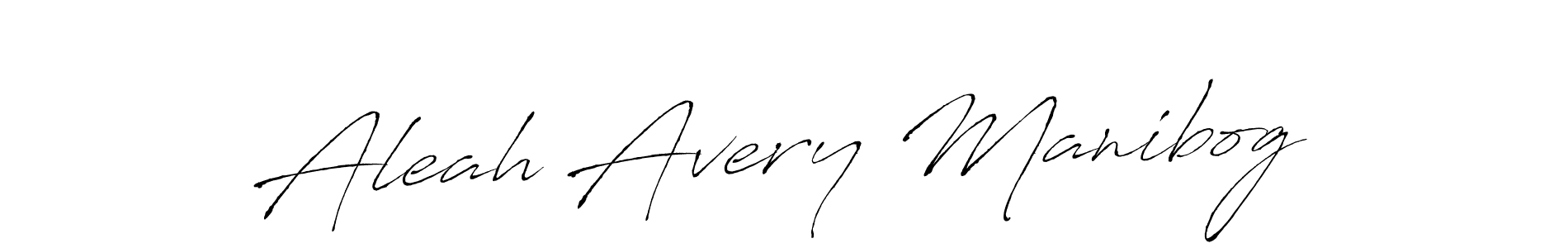 Similarly Antro_Vectra is the best handwritten signature design. Signature creator online .You can use it as an online autograph creator for name Aleah Avery Manibog. Aleah Avery Manibog signature style 6 images and pictures png
