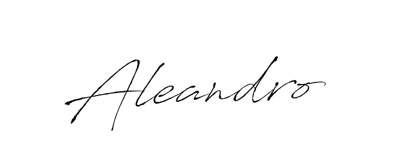 Create a beautiful signature design for name Aleandro. With this signature (Antro_Vectra) fonts, you can make a handwritten signature for free. Aleandro signature style 6 images and pictures png