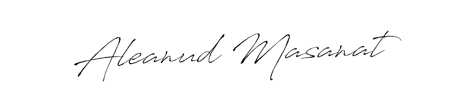 if you are searching for the best signature style for your name Aleanud Masanat. so please give up your signature search. here we have designed multiple signature styles  using Antro_Vectra. Aleanud Masanat signature style 6 images and pictures png