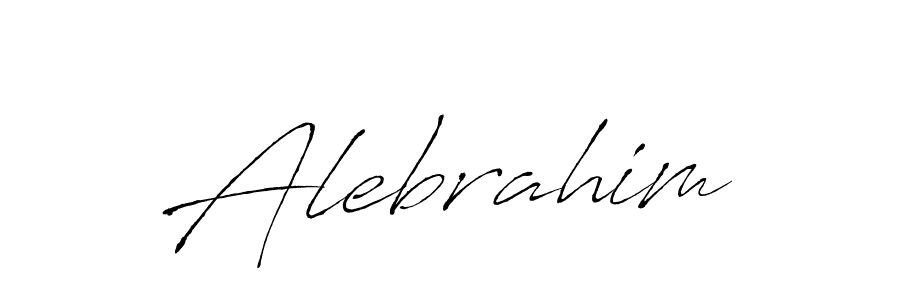 Antro_Vectra is a professional signature style that is perfect for those who want to add a touch of class to their signature. It is also a great choice for those who want to make their signature more unique. Get Alebrahim name to fancy signature for free. Alebrahim signature style 6 images and pictures png