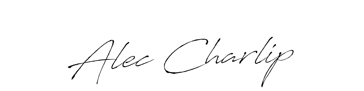 How to make Alec Charlip signature? Antro_Vectra is a professional autograph style. Create handwritten signature for Alec Charlip name. Alec Charlip signature style 6 images and pictures png