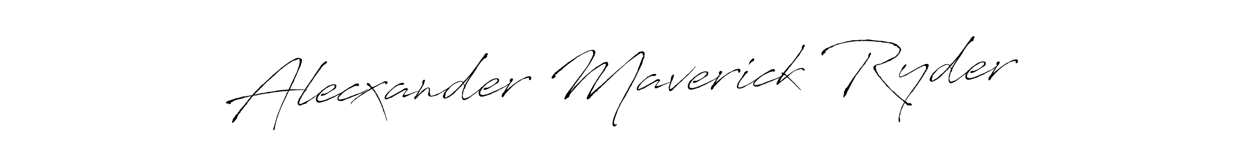 How to make Alecxander Maverick Ryder signature? Antro_Vectra is a professional autograph style. Create handwritten signature for Alecxander Maverick Ryder name. Alecxander Maverick Ryder signature style 6 images and pictures png