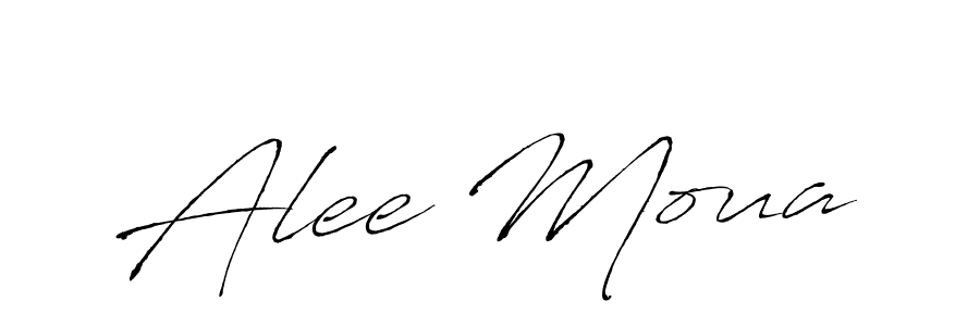 This is the best signature style for the Alee Moua name. Also you like these signature font (Antro_Vectra). Mix name signature. Alee Moua signature style 6 images and pictures png