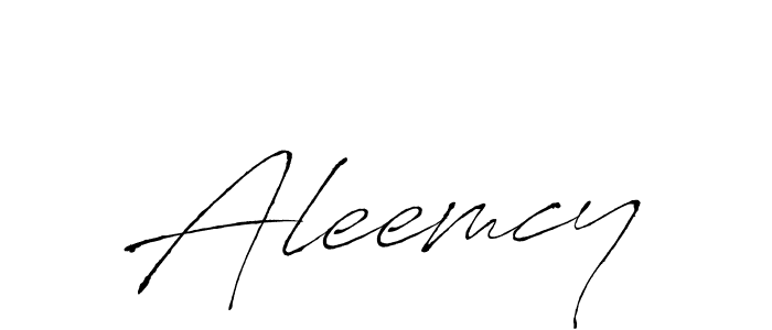 Aleemcy stylish signature style. Best Handwritten Sign (Antro_Vectra) for my name. Handwritten Signature Collection Ideas for my name Aleemcy. Aleemcy signature style 6 images and pictures png