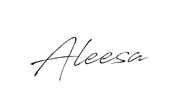 Antro_Vectra is a professional signature style that is perfect for those who want to add a touch of class to their signature. It is also a great choice for those who want to make their signature more unique. Get Aleesa name to fancy signature for free. Aleesa signature style 6 images and pictures png