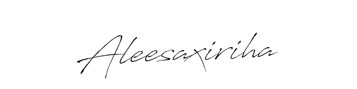 Make a short Aleesaxiriha signature style. Manage your documents anywhere anytime using Antro_Vectra. Create and add eSignatures, submit forms, share and send files easily. Aleesaxiriha signature style 6 images and pictures png