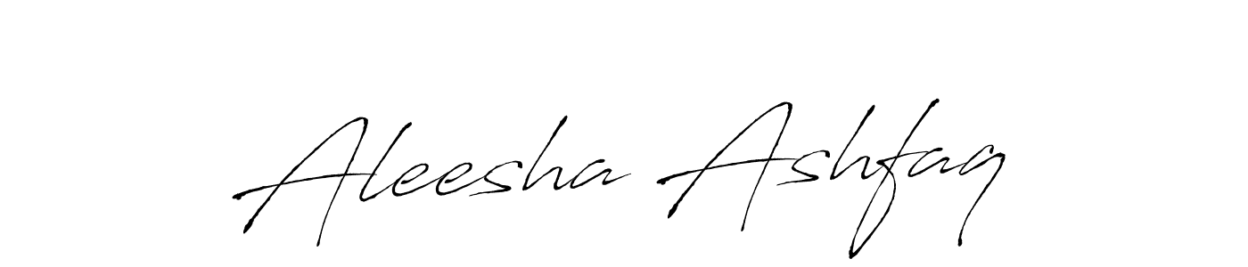 How to make Aleesha Ashfaq signature? Antro_Vectra is a professional autograph style. Create handwritten signature for Aleesha Ashfaq name. Aleesha Ashfaq signature style 6 images and pictures png