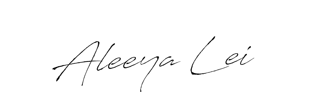 Make a beautiful signature design for name Aleeya Lei. Use this online signature maker to create a handwritten signature for free. Aleeya Lei signature style 6 images and pictures png