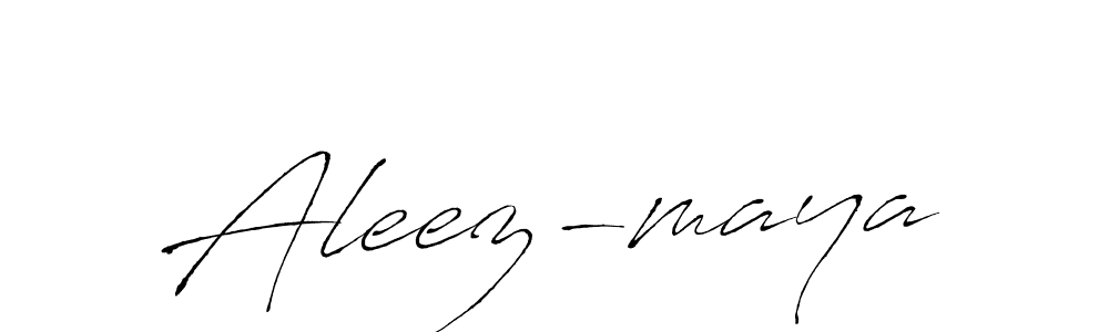 Once you've used our free online signature maker to create your best signature Antro_Vectra style, it's time to enjoy all of the benefits that Aleez-maya name signing documents. Aleez-maya signature style 6 images and pictures png