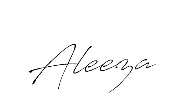 How to make Aleeza signature? Antro_Vectra is a professional autograph style. Create handwritten signature for Aleeza name. Aleeza signature style 6 images and pictures png