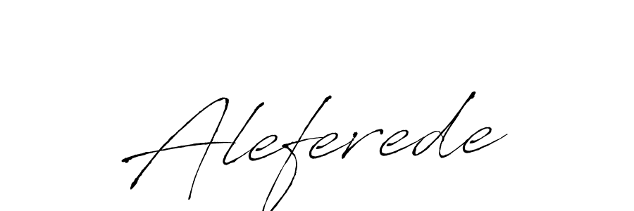Create a beautiful signature design for name Aleferede. With this signature (Antro_Vectra) fonts, you can make a handwritten signature for free. Aleferede signature style 6 images and pictures png