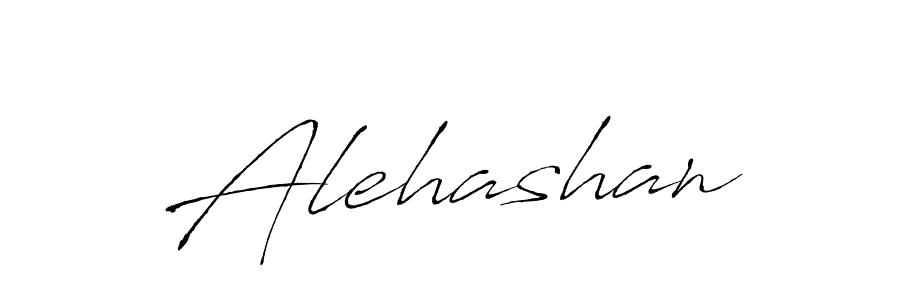 Create a beautiful signature design for name Alehashan. With this signature (Antro_Vectra) fonts, you can make a handwritten signature for free. Alehashan signature style 6 images and pictures png