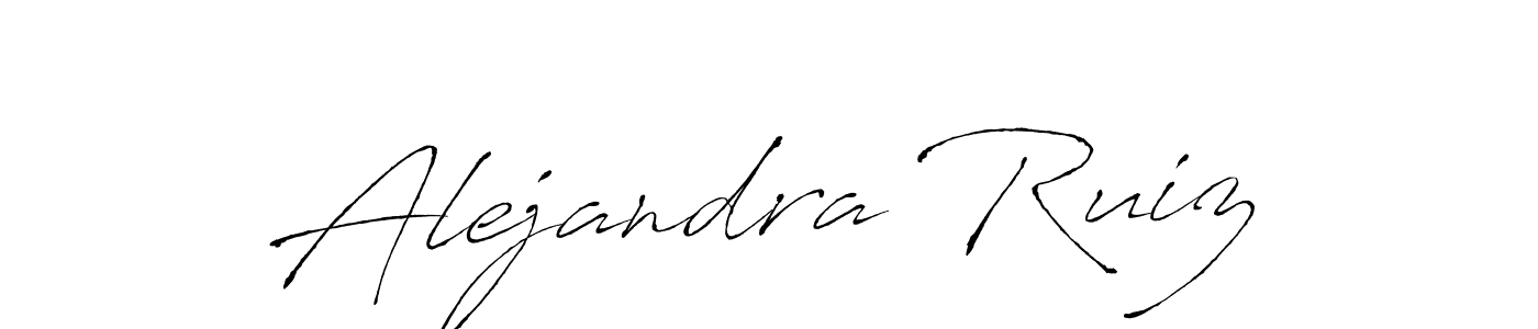 Antro_Vectra is a professional signature style that is perfect for those who want to add a touch of class to their signature. It is also a great choice for those who want to make their signature more unique. Get Alejandra Ruiz name to fancy signature for free. Alejandra Ruiz signature style 6 images and pictures png