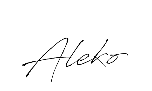 The best way (Antro_Vectra) to make a short signature is to pick only two or three words in your name. The name Aleko include a total of six letters. For converting this name. Aleko signature style 6 images and pictures png