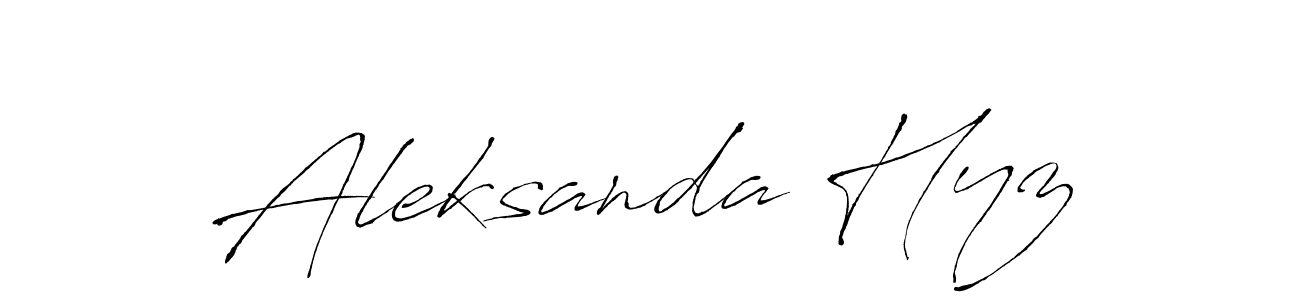 How to Draw Aleksanda Hyz signature style? Antro_Vectra is a latest design signature styles for name Aleksanda Hyz. Aleksanda Hyz signature style 6 images and pictures png